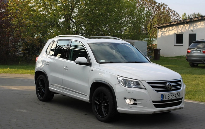 Volkswagen Tiguan cena 37500 przebieg: 298000, rok produkcji 2010 z Kock małe 631